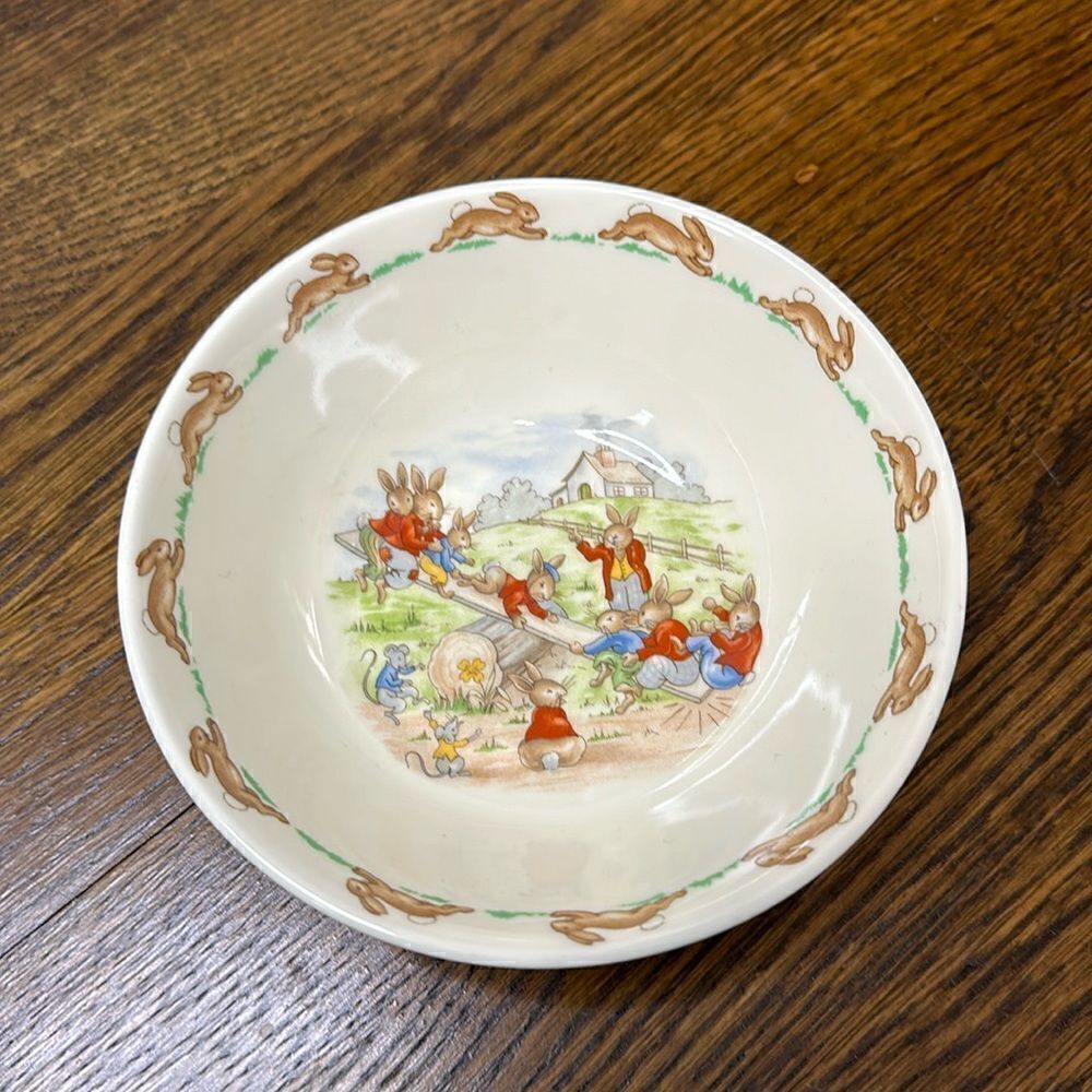 Royal Doulton Tableware LTD 1936 Bunnykins Bowl